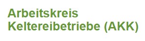 Gütesiegel: Arbeitskreis Keltereibetriebe